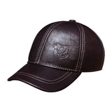 Brand New Warm Real Cow Leather Caps Hats