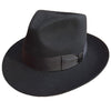 Classic Men's Wool Felt Godfather Fedora Hat