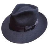 Classic Men's Wool Felt Godfather Fedora Hat