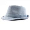 New Spring Summer Hat Cotton Denim Jazz Cap Men Women