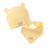 3 Color Eslatic Headscarf Double Layer Cotton Baby Caps&Hats