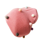 Baby Caps Crochet Kids Girls Pompom Hat