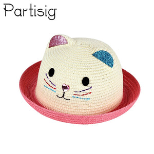 Children's Hat Summer Girls Panama Hat