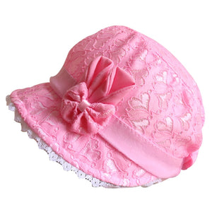 Girl Bucket Hat Cap for 3-12 Months Baby Girls