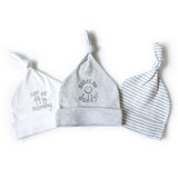 3 pieces baby boy hat