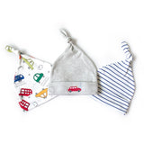 3 pieces baby boy hat