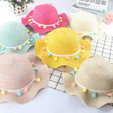 New Fashion Summer Kids Straw Hats