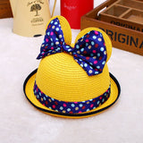 New Fashion Summer Kids Straw Hats