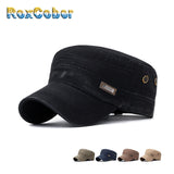 RoxCober Men's outdoor Washed Cootton military cap